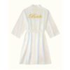 IPT Embroidery Bridal Shower Satin Robe - Unit