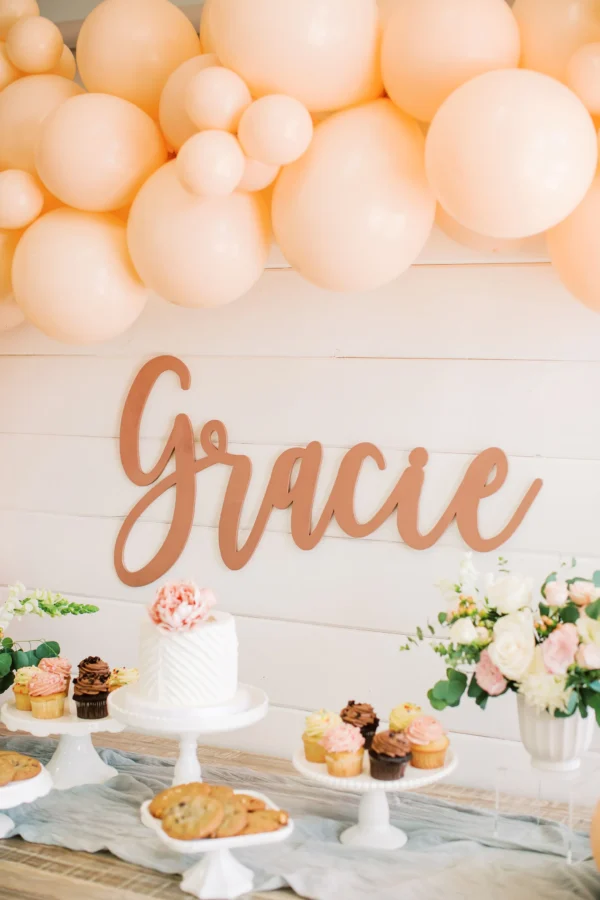 Standard Wooden Name-Sign - 36" - Image 5