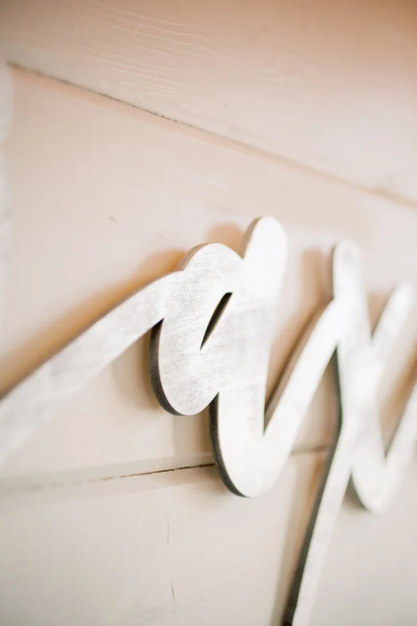 Standard Wooden Name-Sign - 42" - Image 2