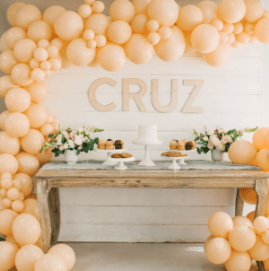 12" non script acrylic name sign