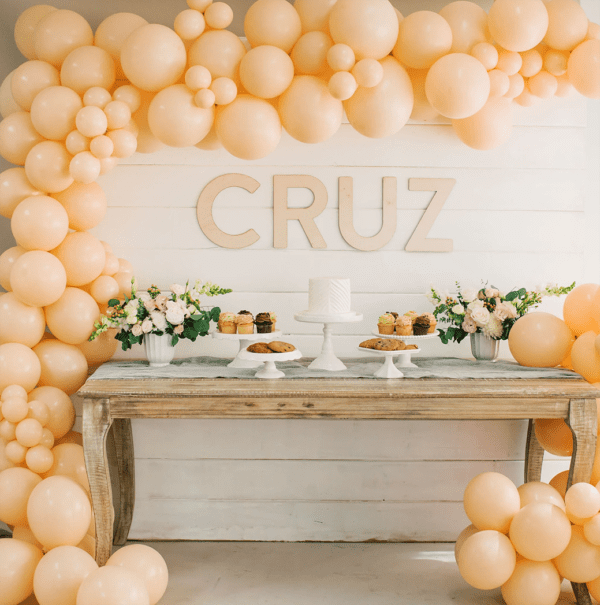 12" non script acrylic name sign