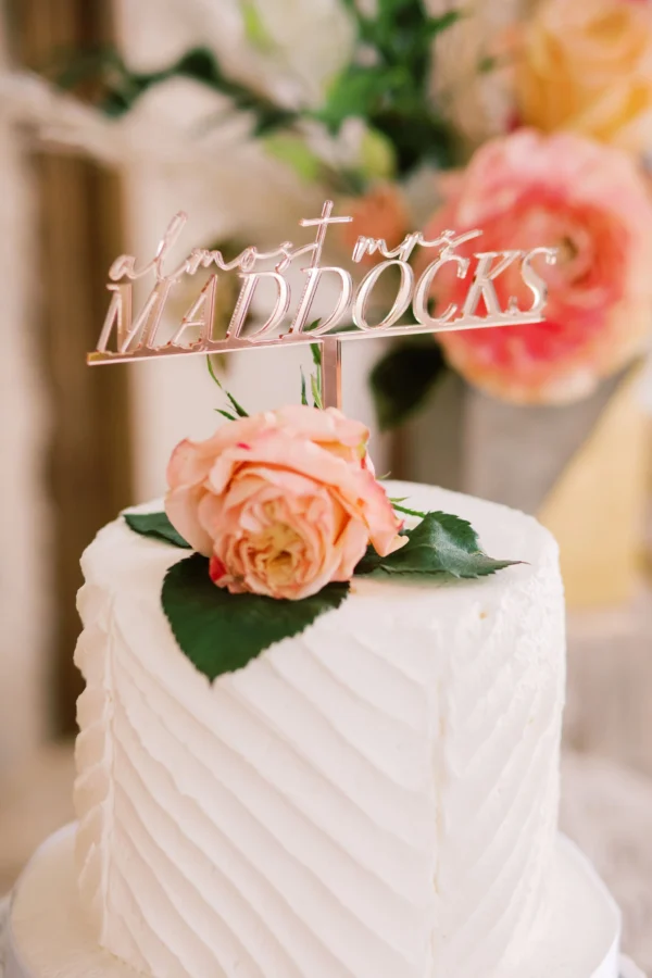 Almost Mrs Cake Topper - Image 3