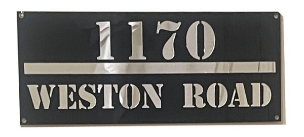 Residential Address Sign - Image 8
