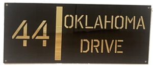 Residential Address Sign