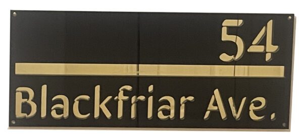 Residential Address Sign - Image 9