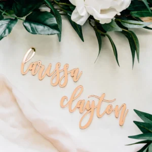 Custom Place Card, Acrylic