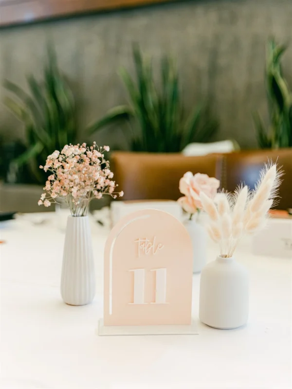 Set of 15 - Modern Arch Table Number - Image 3