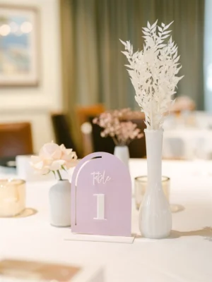 Set of 15 - Modern Arch Table Number