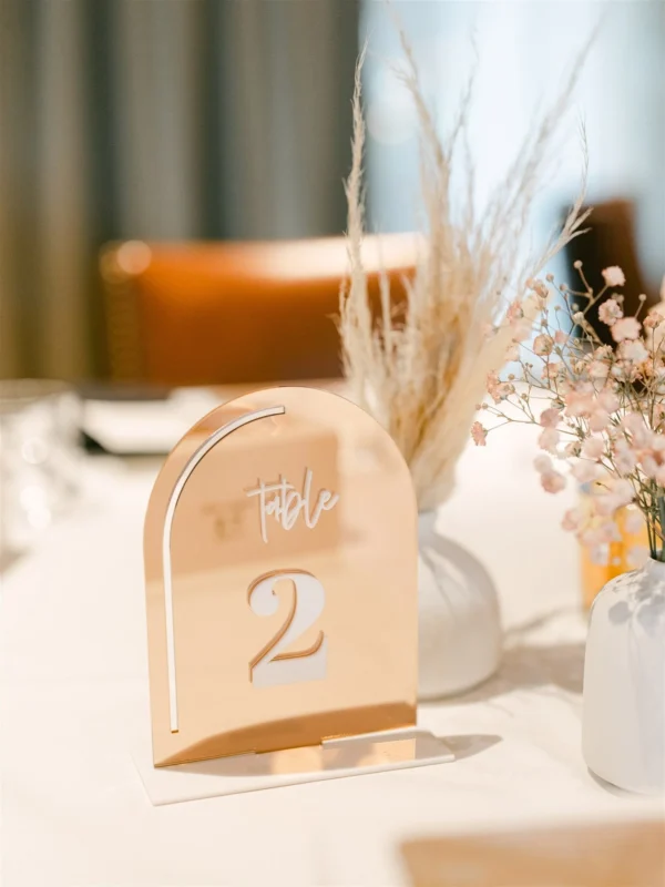Set of 15 - Modern Arch Table Number - Image 4