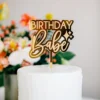 'Birthday Babe' Cake Topper - Image 5