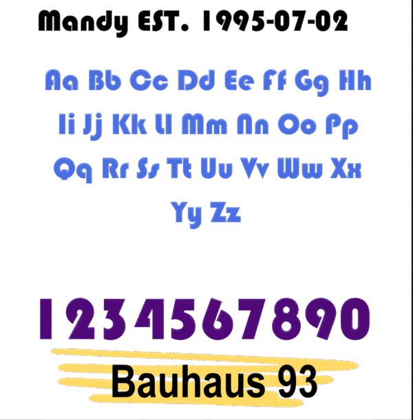Acrylic Non-Script Name Sign - 22" - Image 7