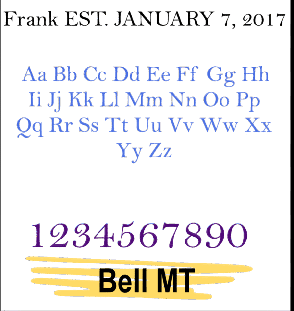Acrylic Non-Script Name Sign - 22" - Image 6