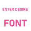 user entered their preferred font style